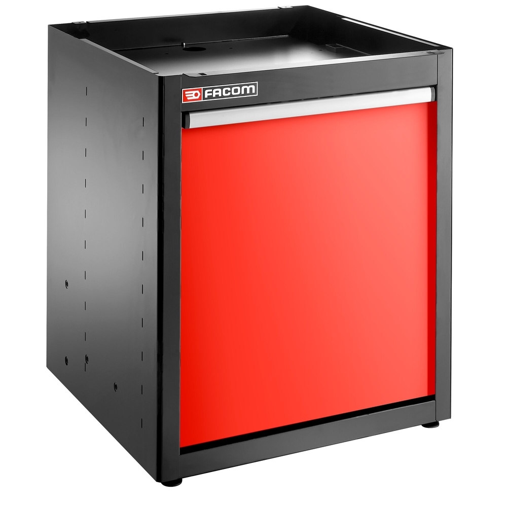 Meuble bas gestion des déchets 2 supports sac-poubelles 100 L rouge - FACOM - JLS3-MBSSER