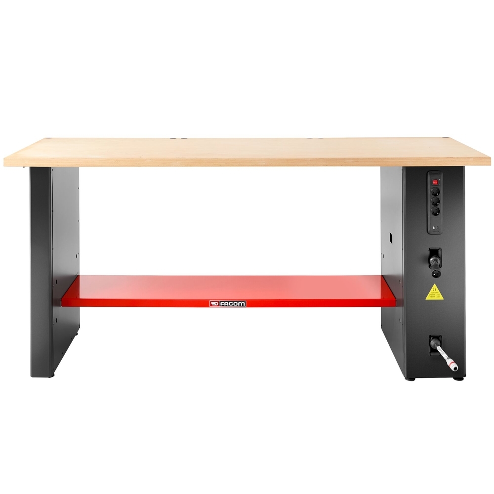 Pied power version haute 1015 mm prises enrouleurs élec et air comprimé - FACOM - JLS3-PSHPOWER