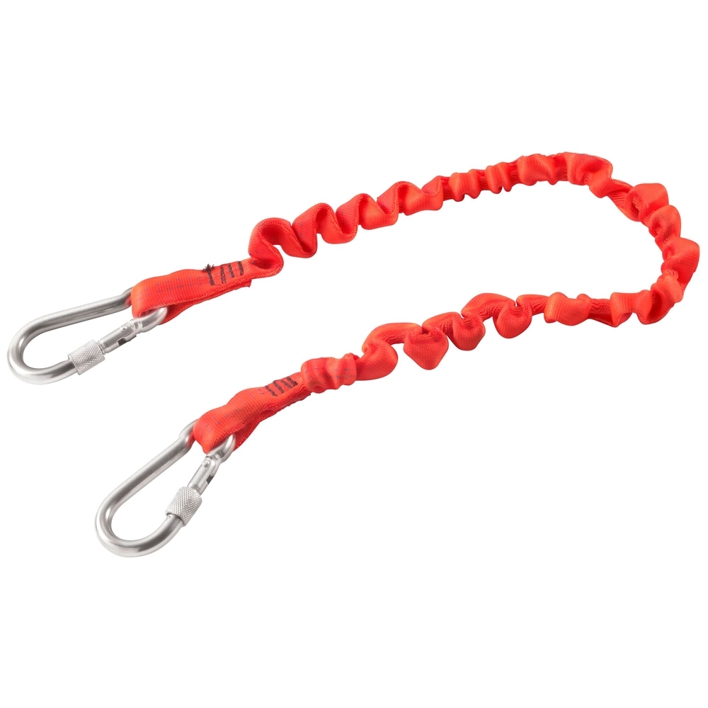 Longe 1,2 m - double mousqueton 80 mm en inox à vis - SLS - FACOM - LAN1.2