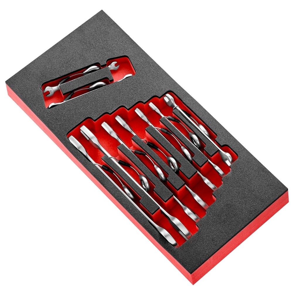 Module mousse 9 clés à fourches de 6 à 24 mm SLS - FACOM - MODM.44J9SLS