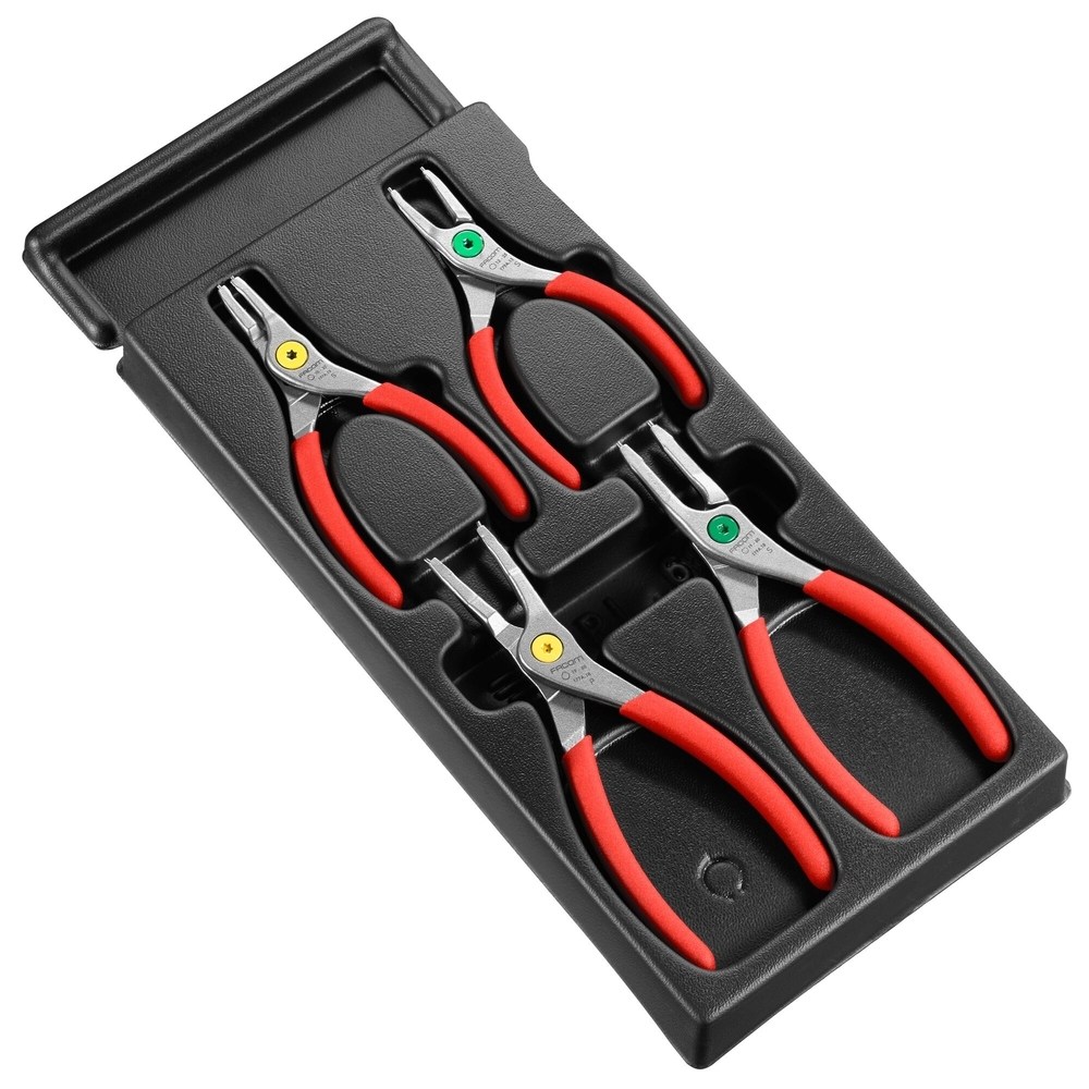 Module 4 pinces pour circlips becs droits - FACOM - MOD.PCSN