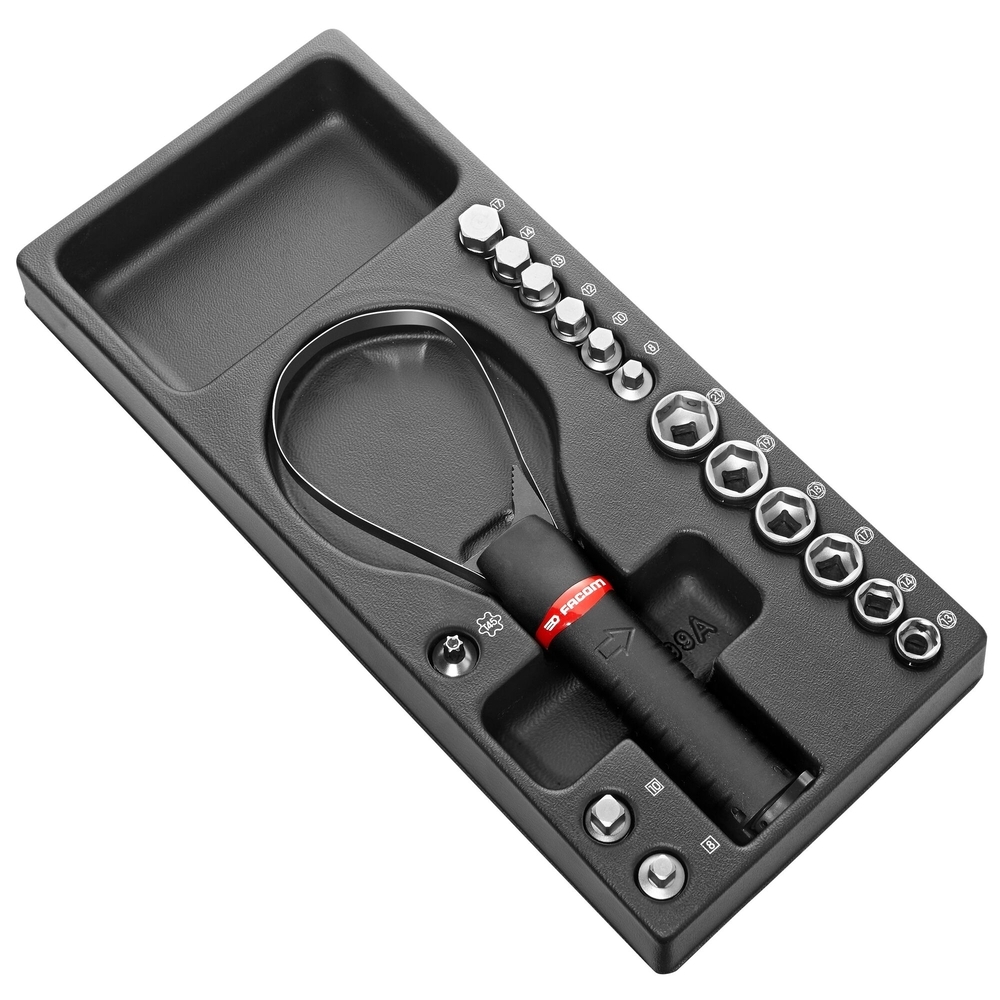 Module vidange et filtre multi-marques 29 pièces - FACOM - MOD.U48A