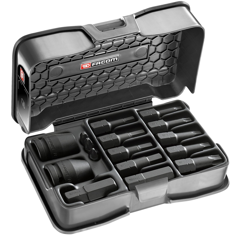 Coffret douilles 1/2' - 14 embouts impact - FACOM - NHX.14B