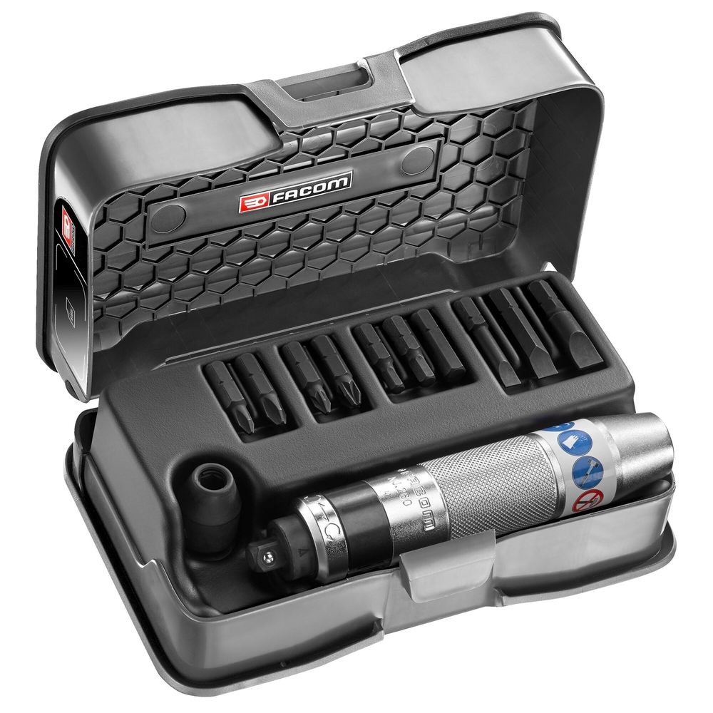 Jeu de 12 tournevis à frapper 3/8