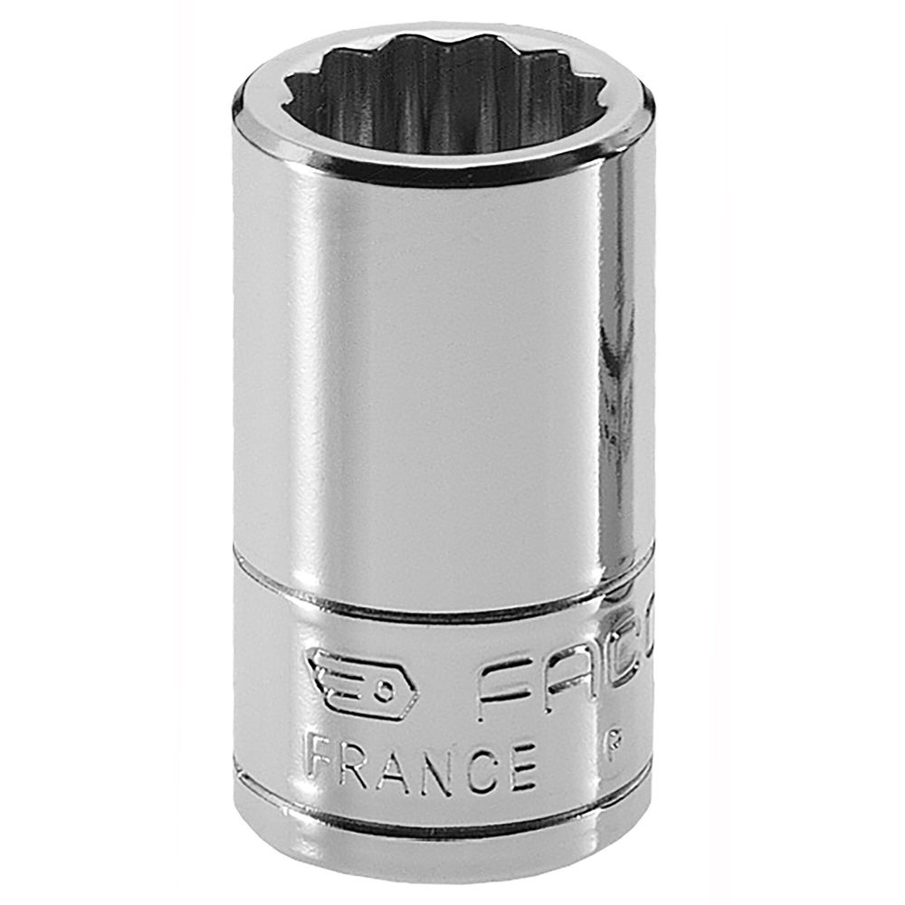 Douille 12 pans métrique 1/4
