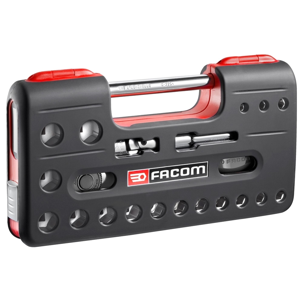 Coffret douilles 1/2' 6 pans - 21 pièces - FACOM - S.360DBOX1