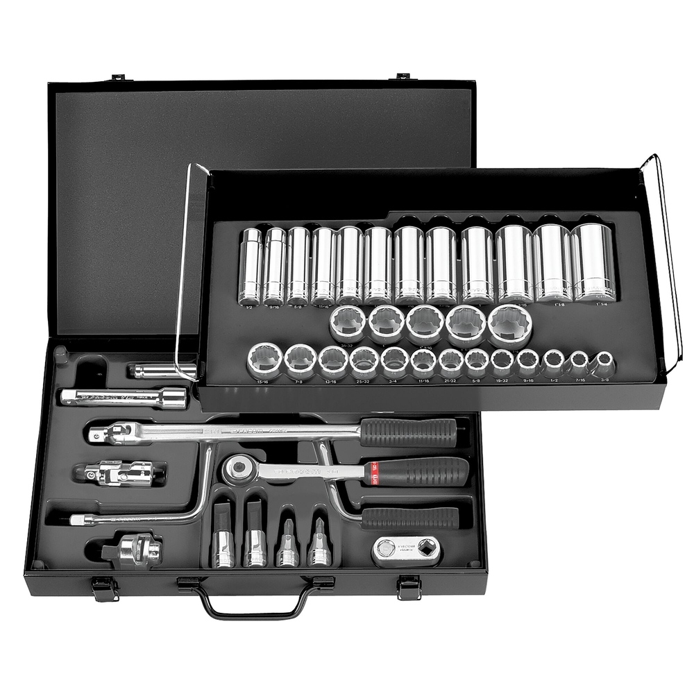 Coffret douille 1/2 12 pans - FACOM - S.450UP