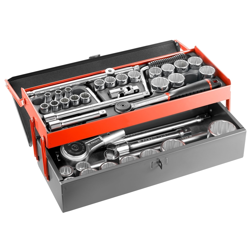 Coffret de douilles 1/2