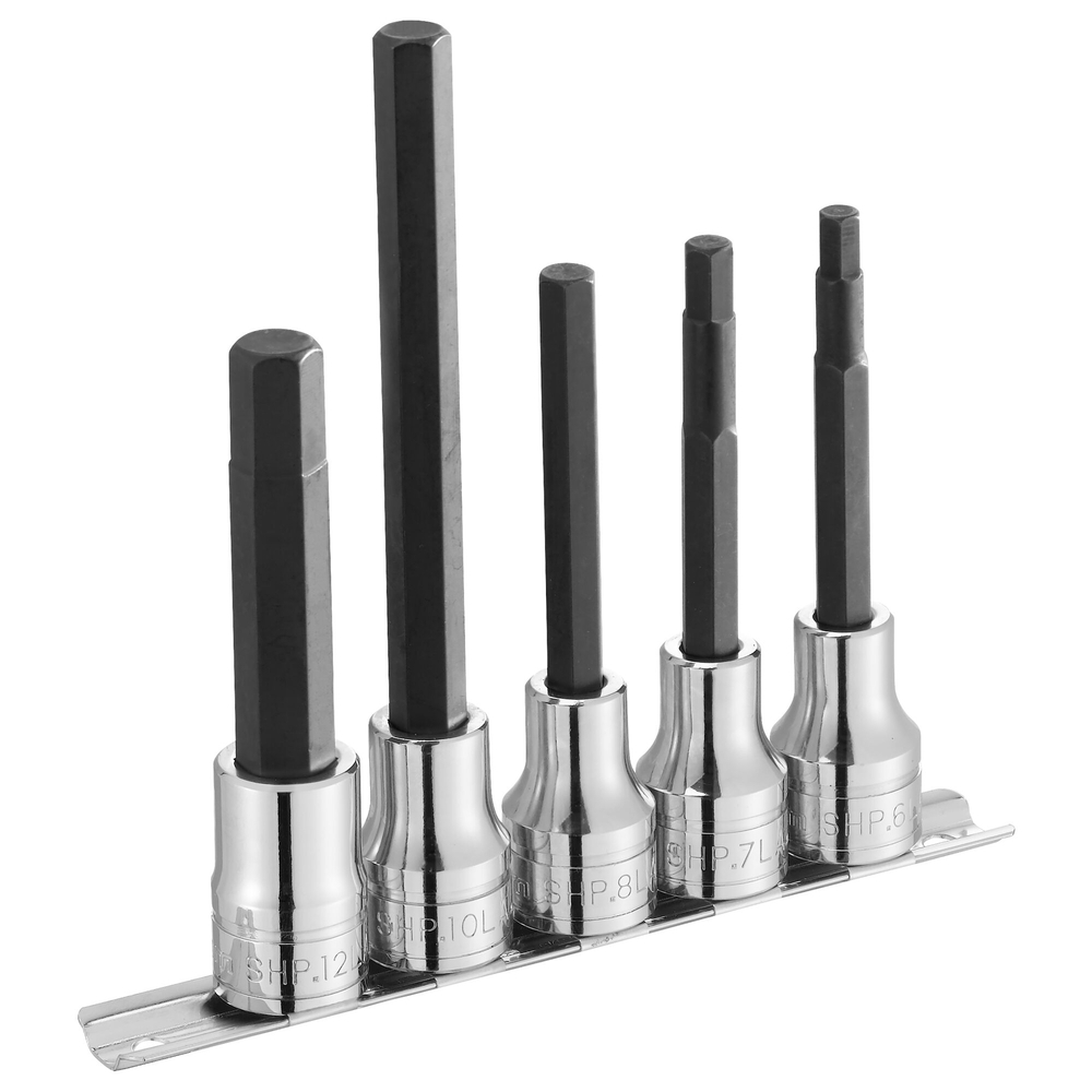 Jeu de 5 douilles pour tournevis 6 pans en rack - FACOM - ST.41