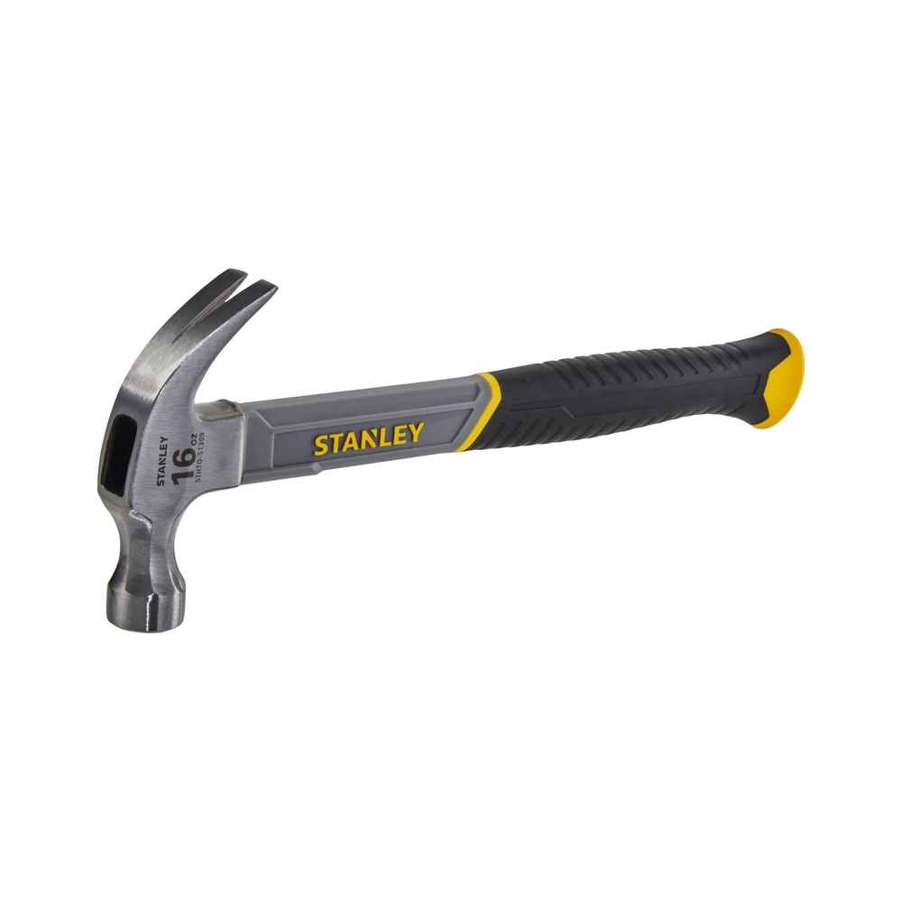 Marteau arrache-clous manche fibre de verre 450 g - STHT0-51309 - STANLEY