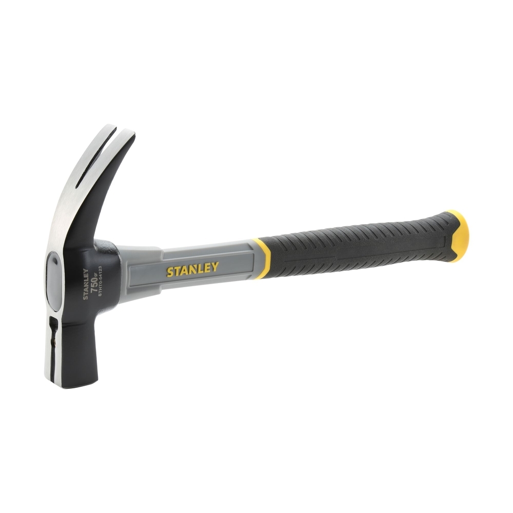 Marteau de coffreur arrache-clous manche fibre de verre 750 g - STHT0-54123 - STANLEY