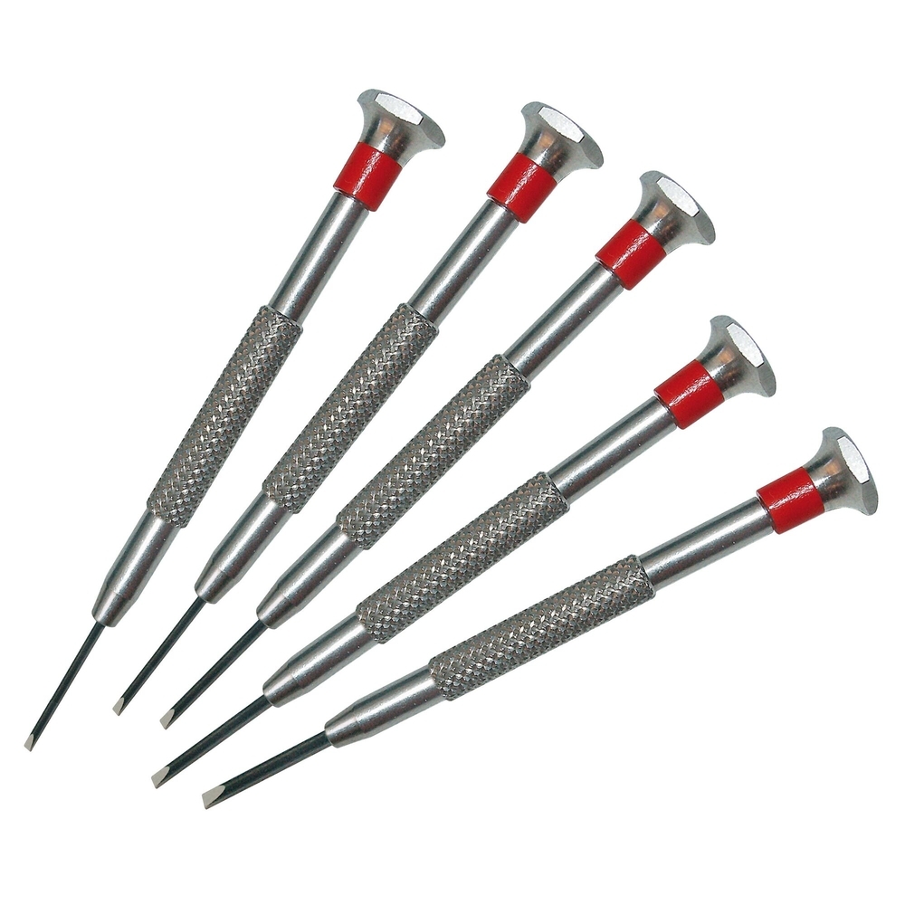 Tournevis de précision fente - pochette 5 pièces - STHT0-62686 - STANLEY
