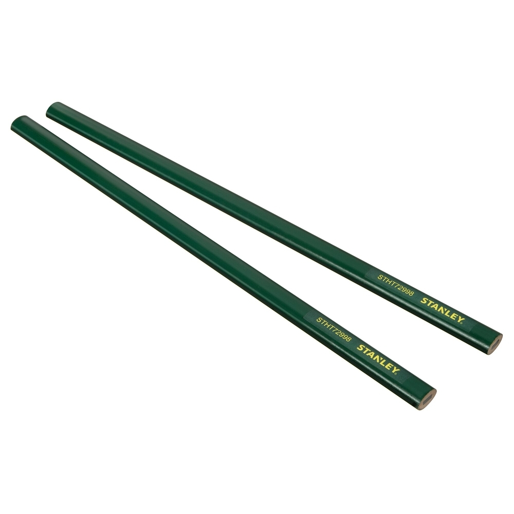 Crayon de maçon 30 cm corps vert - 2 pièces - STHT0-72998 - STANLEY