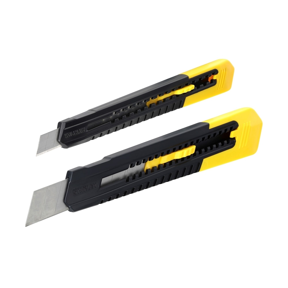 Lot de 2 cutters 9 et 18 mm SM - STHT10202-0 - STANLEY