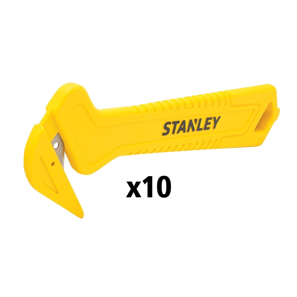 Couteaux à lame unique encastrée - sachet de 10 pièces - STHT10355-1 - STANLEY