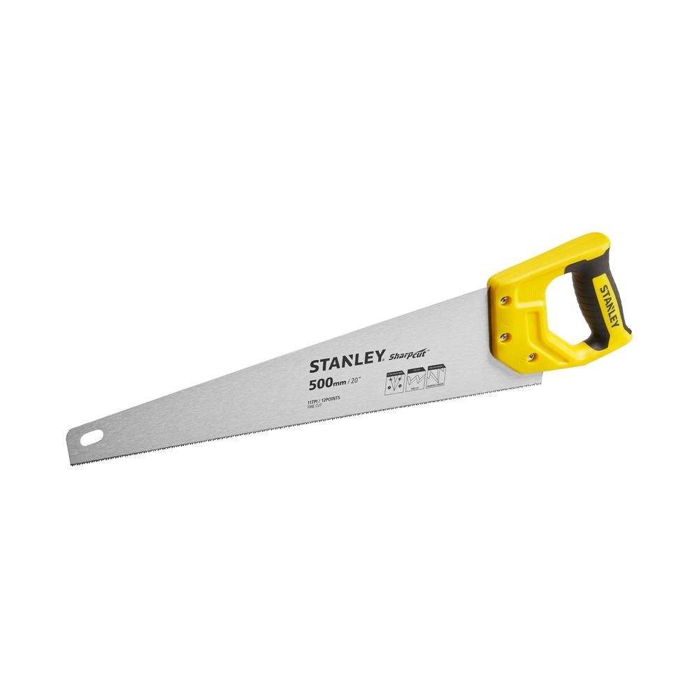 Scie égoïne Sharpcut coupe fine 500 mm - STHT20371-1 - STANLEY