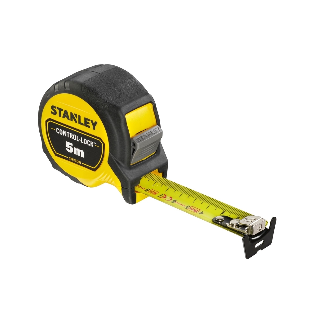 Mesure 5 m x 25 mm double marquage magnétique Control-Lock - STHT37231-0 - STANLEY
