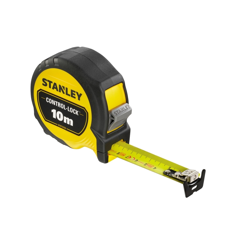 Mesure 10 m x 25 mm double marquage magnétique Control-Lock - STHT37233-0 - STANLEY