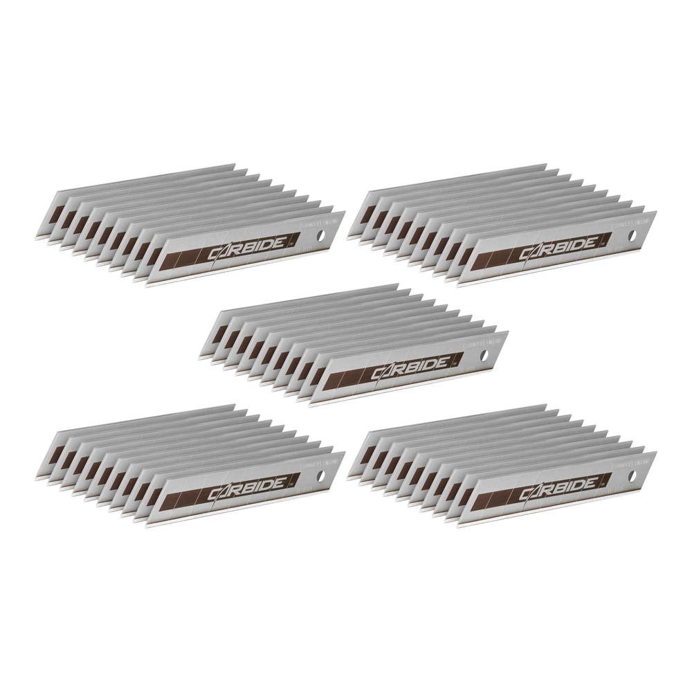 Lames de cutter 18 mm - Fatmax au carbure de tungstène - 50 lames - STHT8-11818 - STANLEY