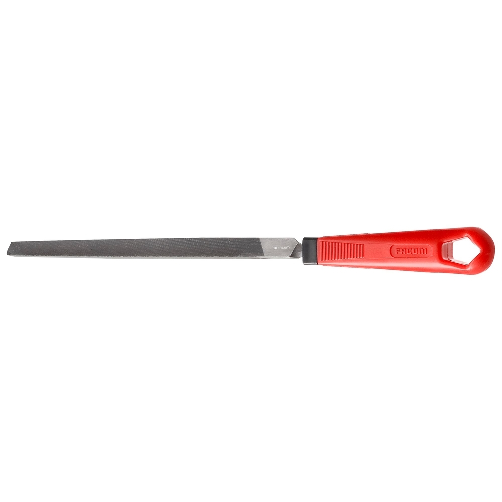Lime triangulaire demi-douce emmanchée 200 mm - Par 6 - FACOM - TRI.MD200EMA