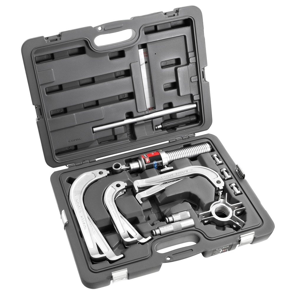 Extracteur hydraulique 10t pour prise extérieure + 3 jeux de griffes - FACOM - U.312HJ3