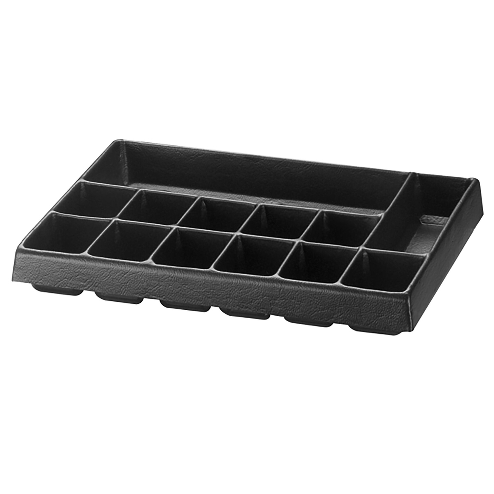 Plateau plastique rangement petites pièces 13 alvéoles - tiroirs H 75 mm - FACOM - U50030032Q