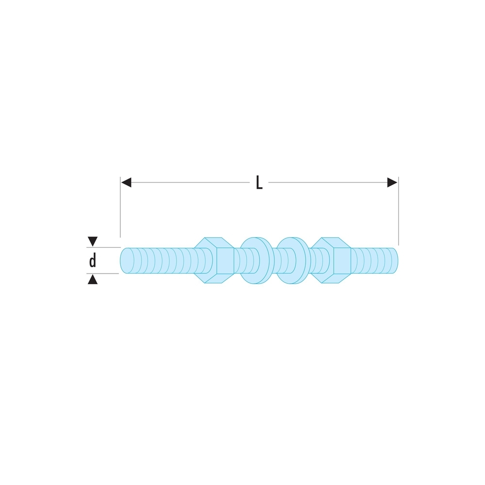 Tirant de rechange pour potence M8 x 1,25 mm - FACOM - U.53KL0-02