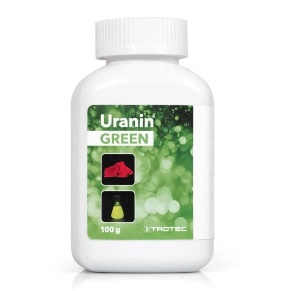 Colorant fluorescent UV Uranin green 100g TROTEC - 3510012001