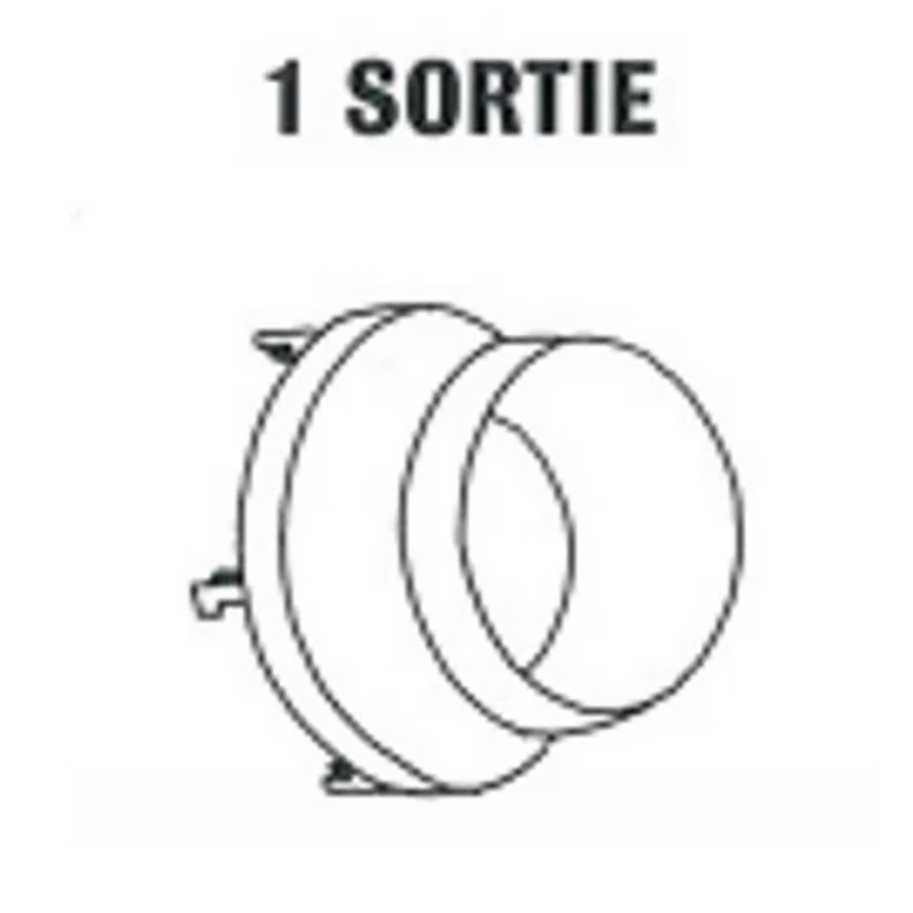 Départ de Gaine 1 Sortie diamètre 310mm pour HPV20 - SOVELOR - ACC2002 -