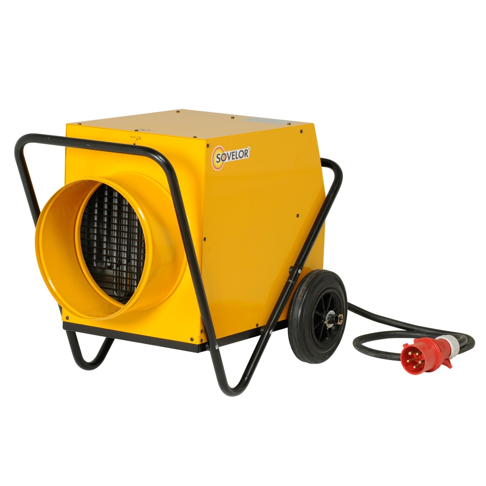 Chauffage air pulsé électrique SOVELOR mobile gainable -C18G