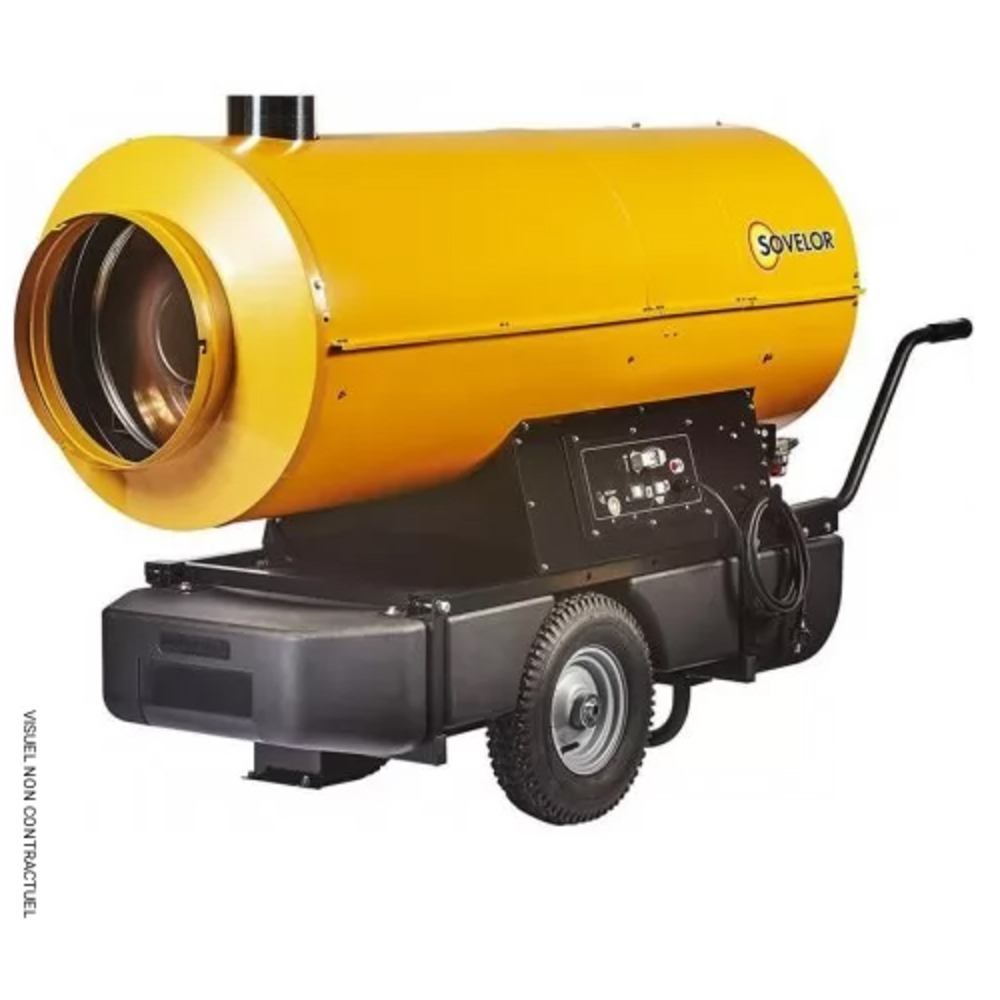 Chauffage au fioul à air pulsé haute pression de 110kW- SOVELOR - HPVMAX