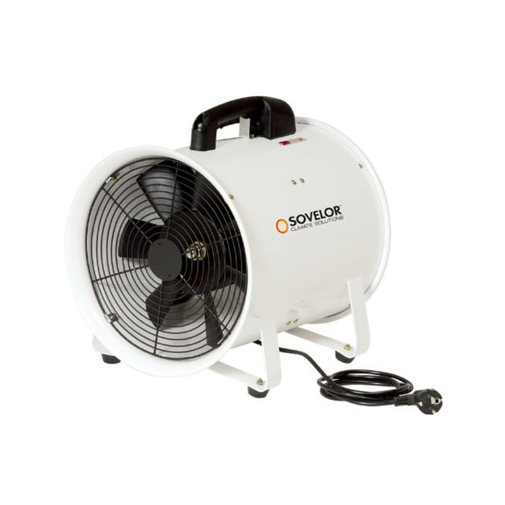 VENTILATEUR MOBILE EXTRACTEUR SOVELOR DIAMETRE 300 MM GAINABLE - V300