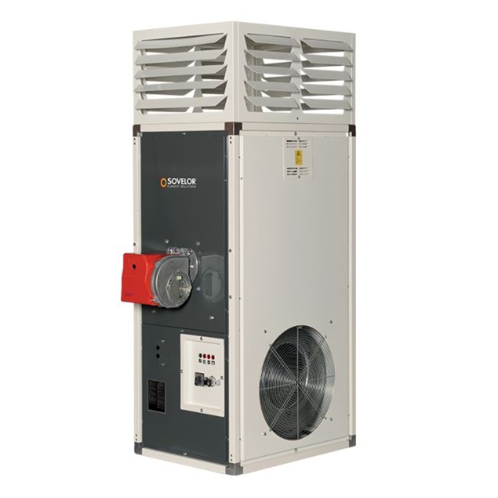 Chauffage au fuel Sovelor SP30 fixe à combustion indirecte 27,55kW - SP30