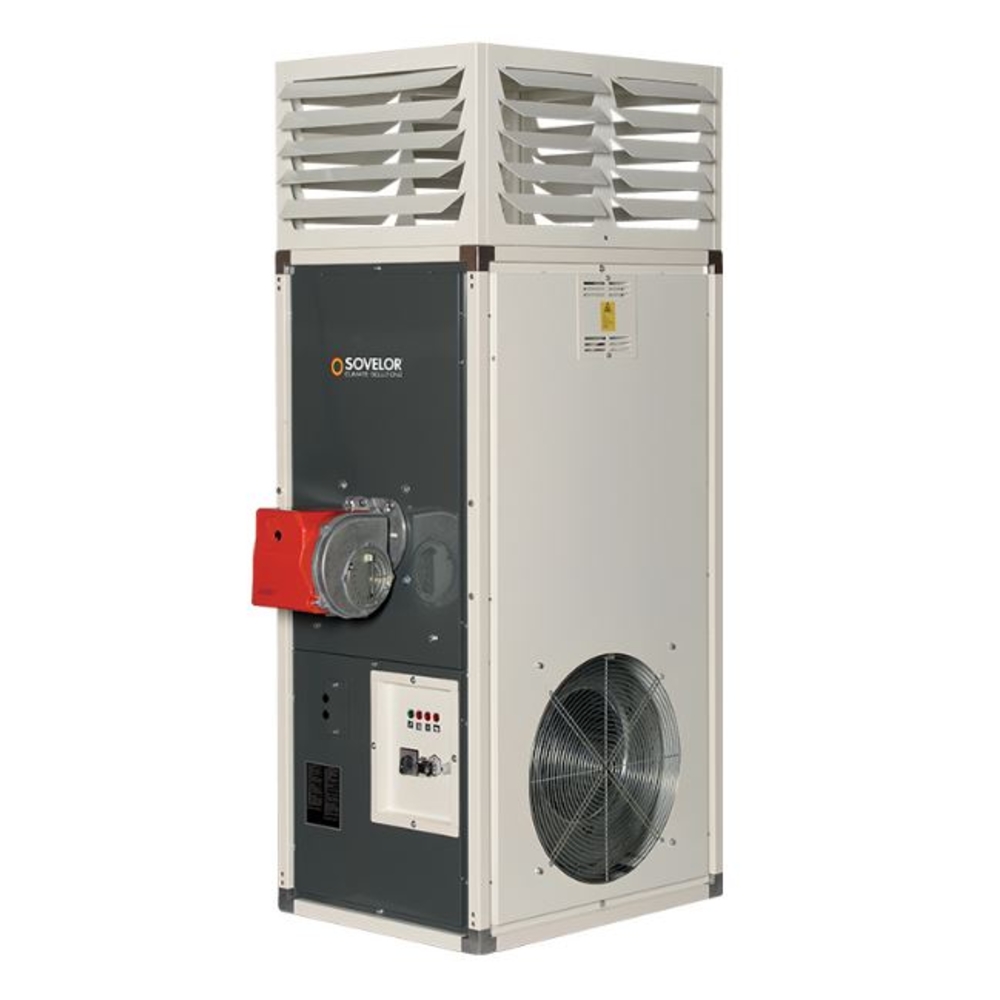 Chauffage au fuel Sovelor SP60 fixe à combustion indirecte 59,53kW - SP60