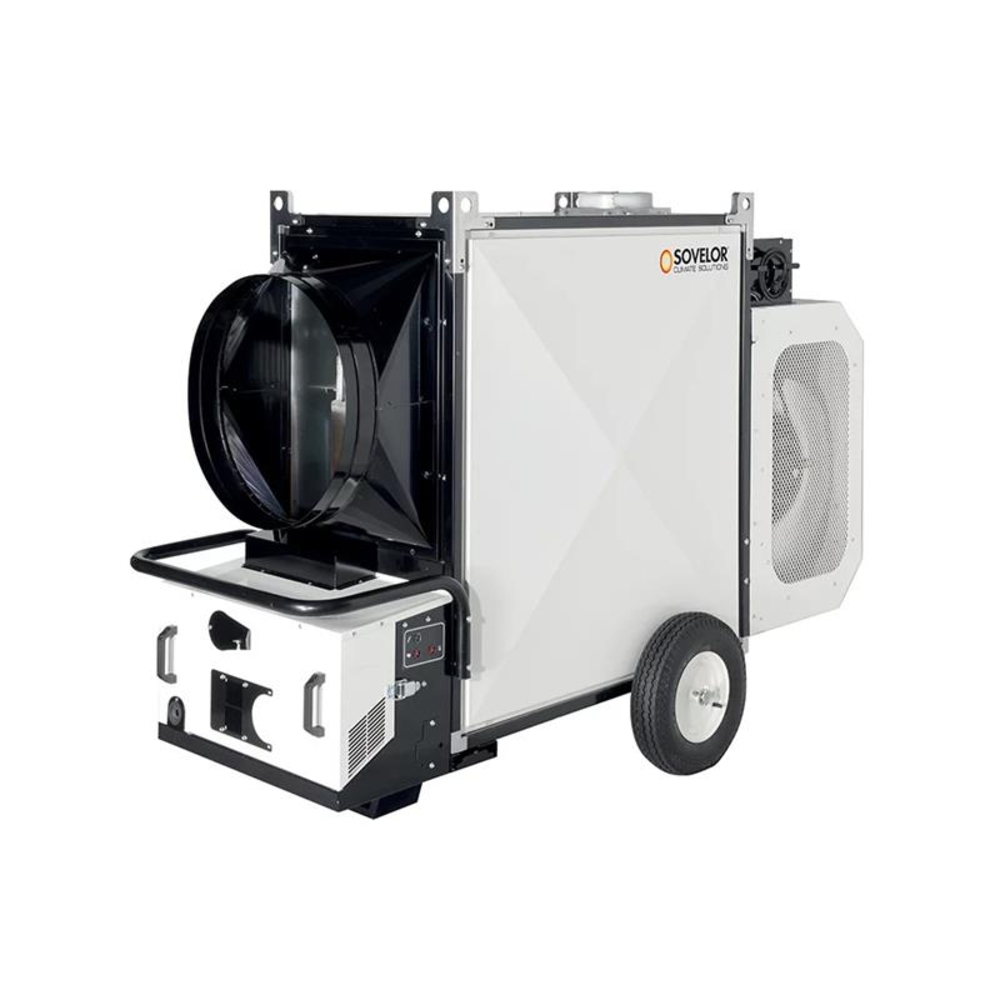 Chauffage à air pulsé fixe 235 kW au fuel ou gaz SOVELOR TITAN240