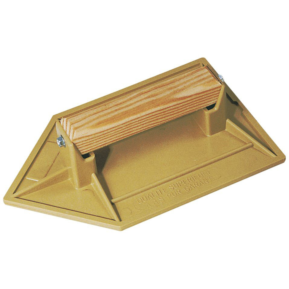 TALOCHE TALIAPLAST ABS 27X18CM POINTUE JAUNE - 300106