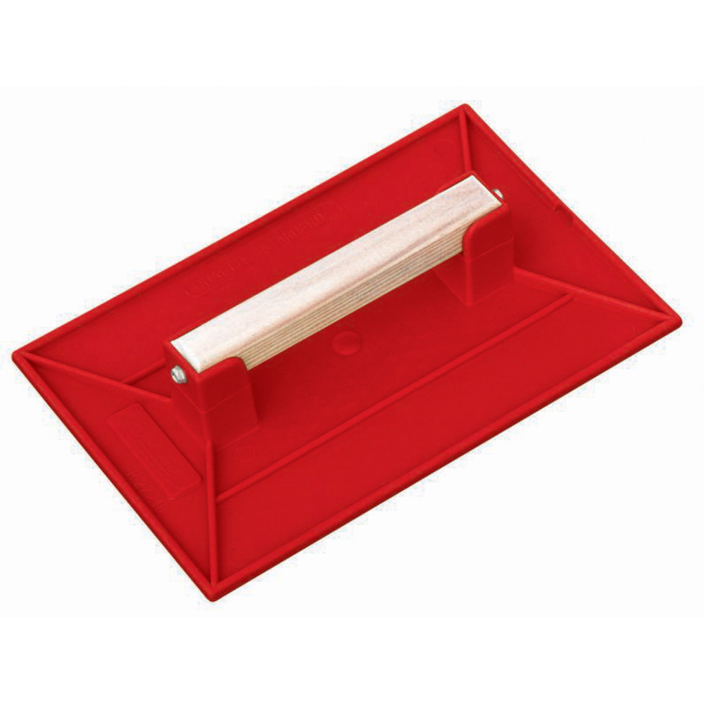 TALOCHE PS 27x18CM RECTANGLE ROUGE TALIAPLAST - 300702
