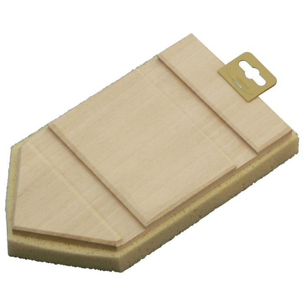 RECHARGE BOIS EPONGE 25X14X2,5CM POINTUE POUR 301614 TALIAPLAST - 301616
