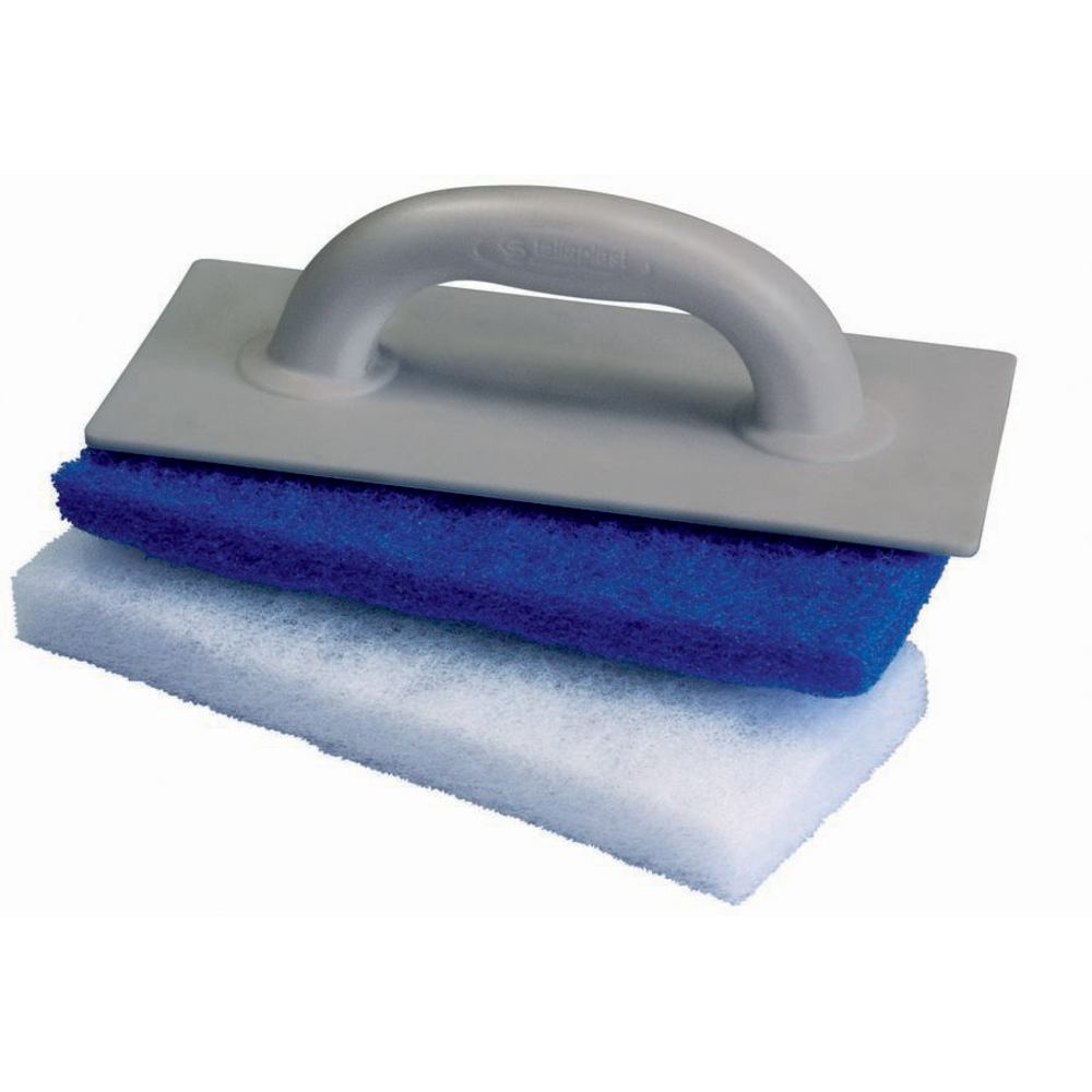 PLATOIR + 2 TAMPONS ABRASIFS 28X14X2,5CM TALIAPLAST - 302002