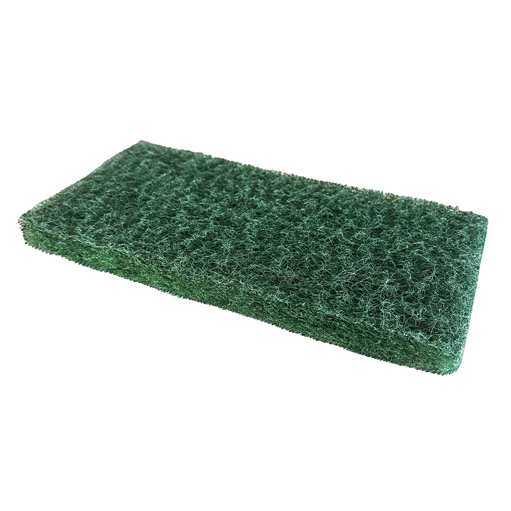 Lot de 3 tampons abrasifs verts 28x14x2,5 cm TALIAPLAST - 302005