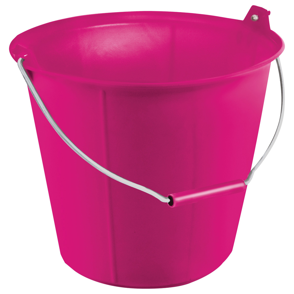 Seau pro taliafluo rose 13l poignee+ergots anse 5,3mm TALIAPLAST - 310130