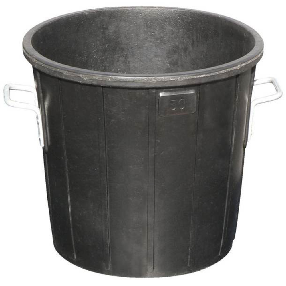 POUBELLE DE CHANTIER 105 LITRES CAOUTCHOUC TALIAPLAST - 330207