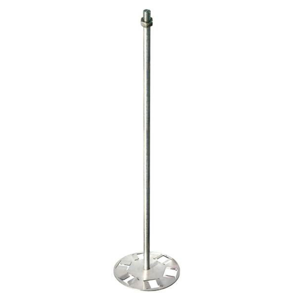 MALAXEUR INOX 600X160MM AVEC EMBOUT M14 TALIAPLAST - 340416