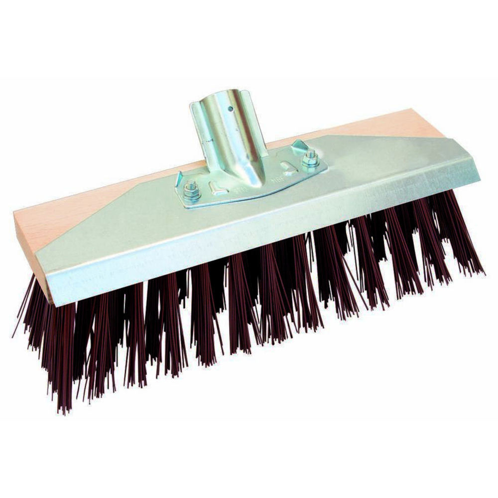 BALAI DE CANTONNIER CRYNOVIL ROUGE 32CM AVEC GRATTOIR TALIAPLAST - 360102