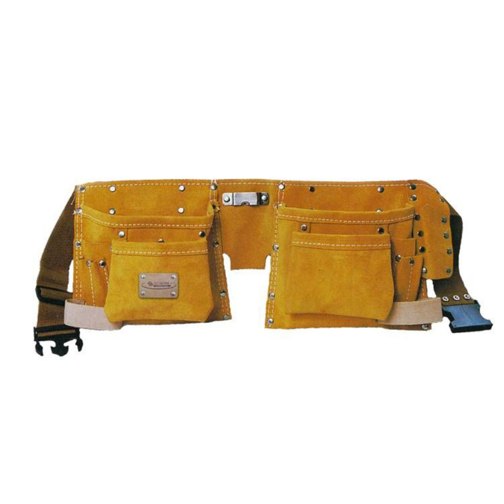 PORTE-OUTILS TALIAPLAST TABLIER 11 POCHES CUIR ET DAIM -371001