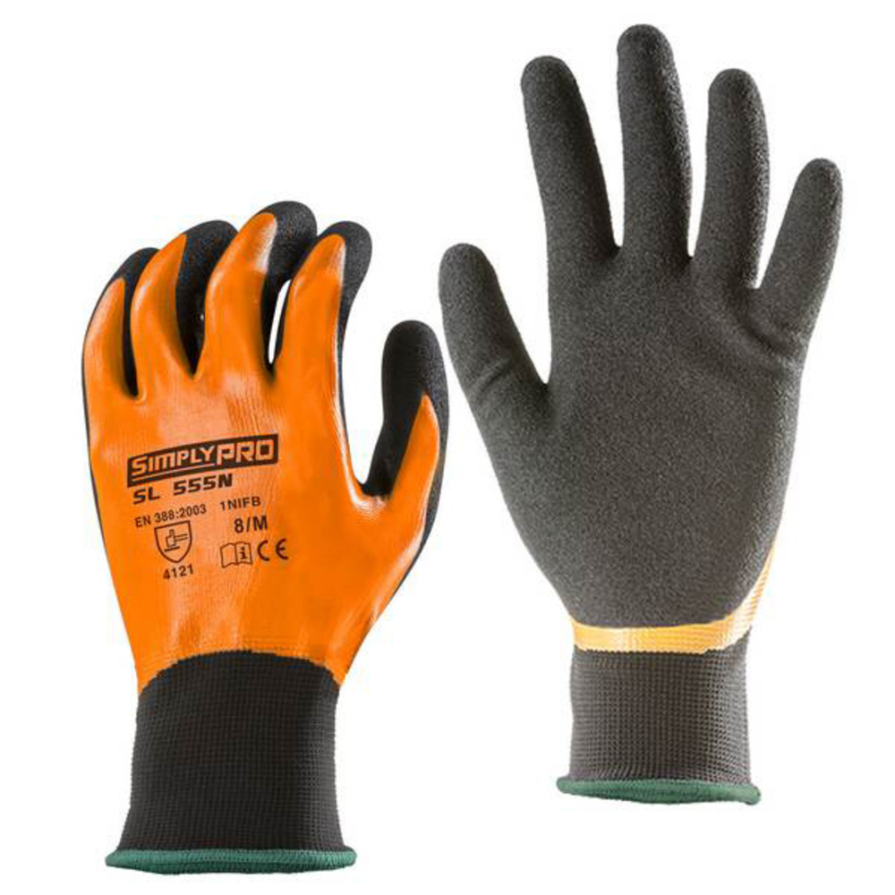 GANTS NYLON/NITRILE FACADIER (TAILLE 10)(PAIRE) TALIAPLAST - 371131