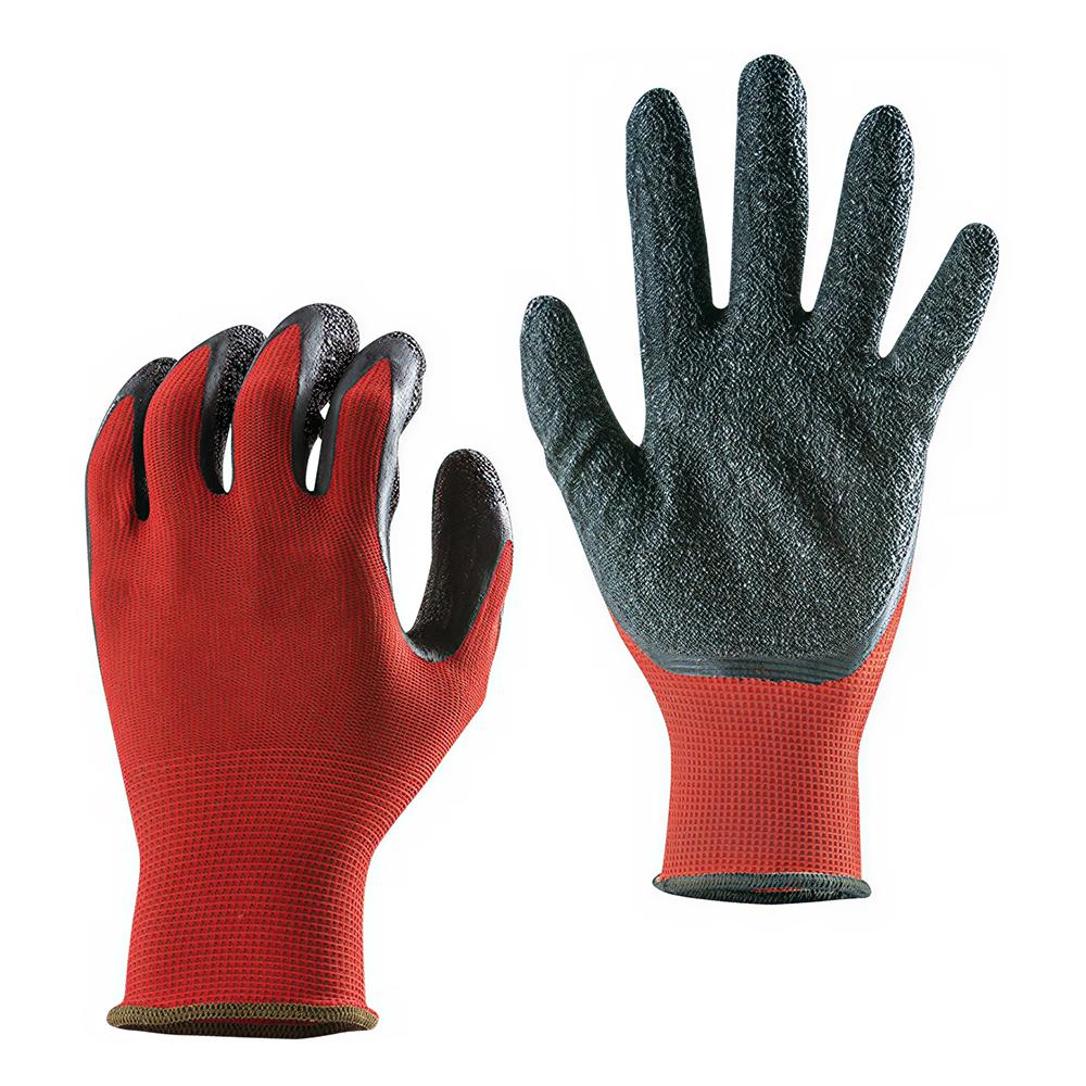 PAIRE DE GANTS NYLON ENDUITS LATEX TAILLE 10 TALIAPLAST - 371149