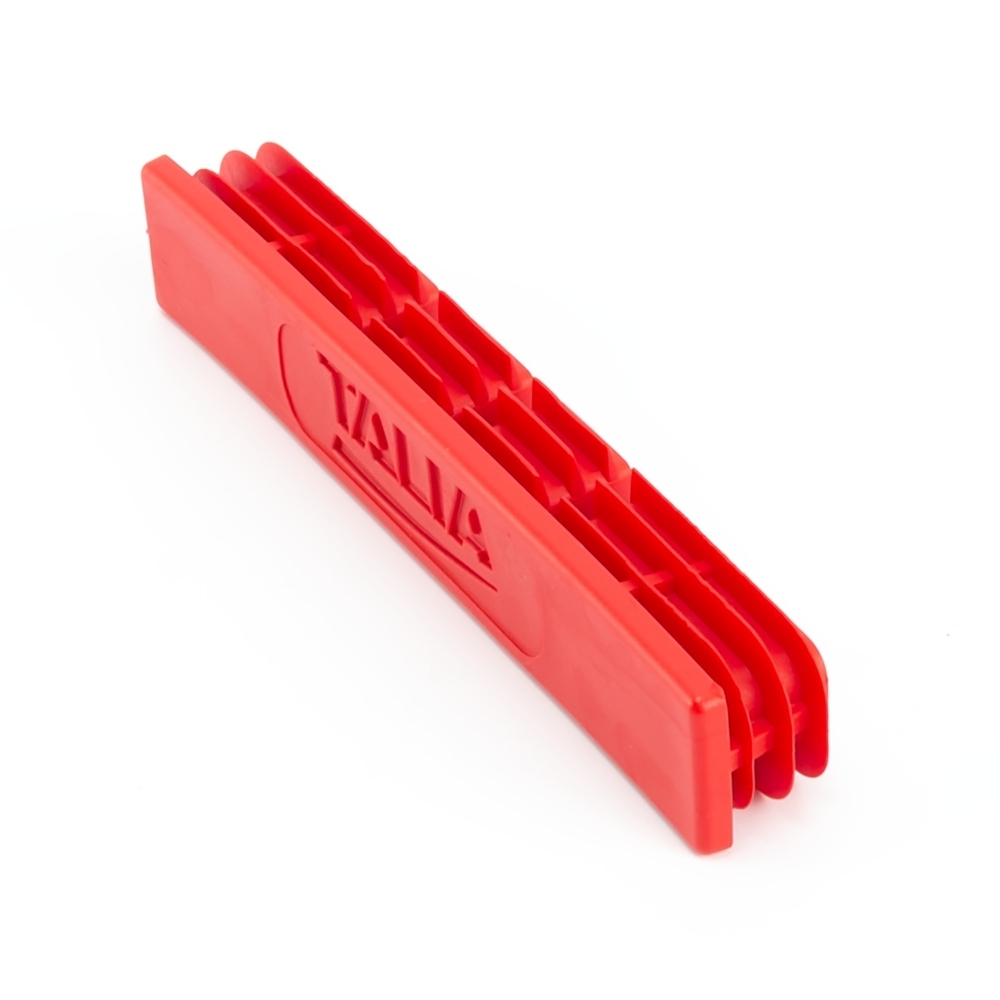 Embout de Règle aluminium rectangulaire 100x18mm - TALIAPLAST - 380110