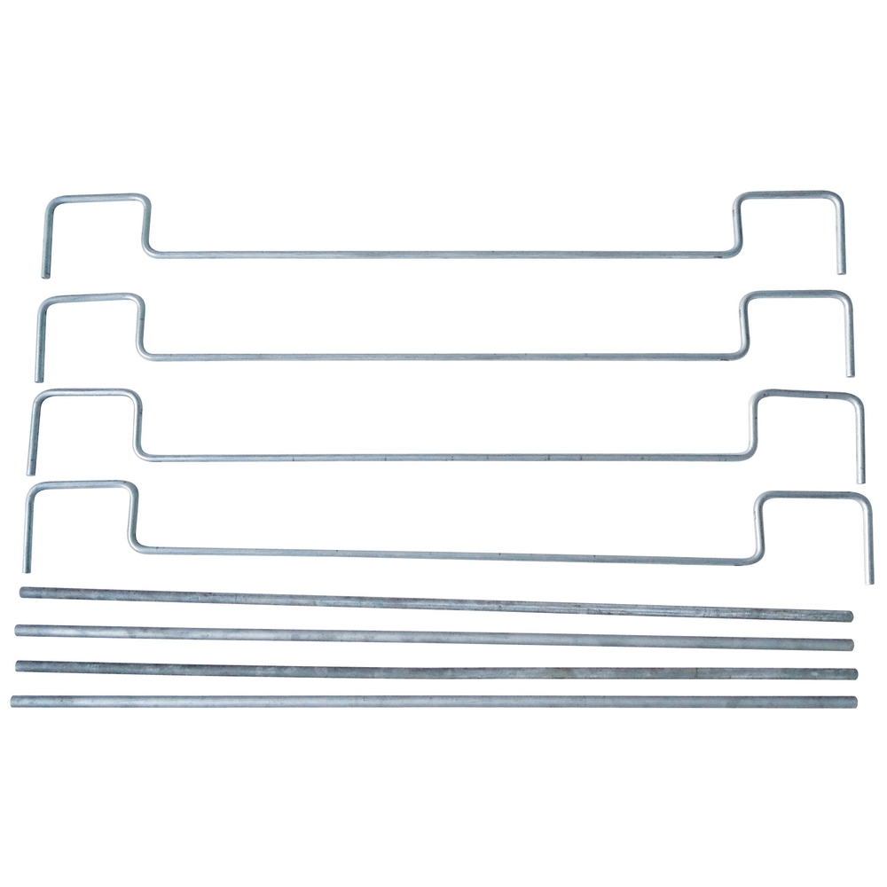 Structure TALIATUBE pour maintien des sacs a déchets 900 x 900 x 900 mm ouverts TALIAPLAST - 390608