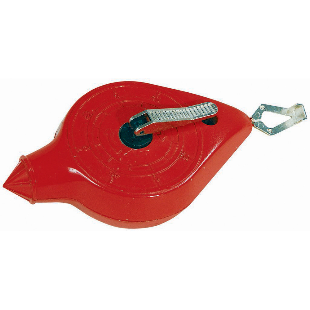 CORDEAU A TRACER METAL ROUGE 30M FIL 1MM TRESSE TALIAPLAST - 400401